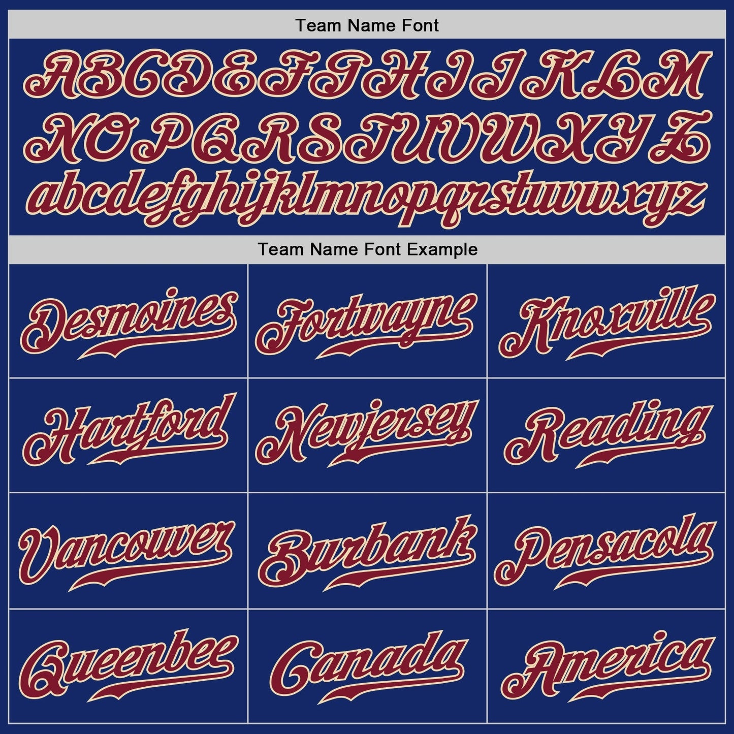 Custom Royal Crimson-City Cream Authentic Baseball Jersey baseball jersey product view 4