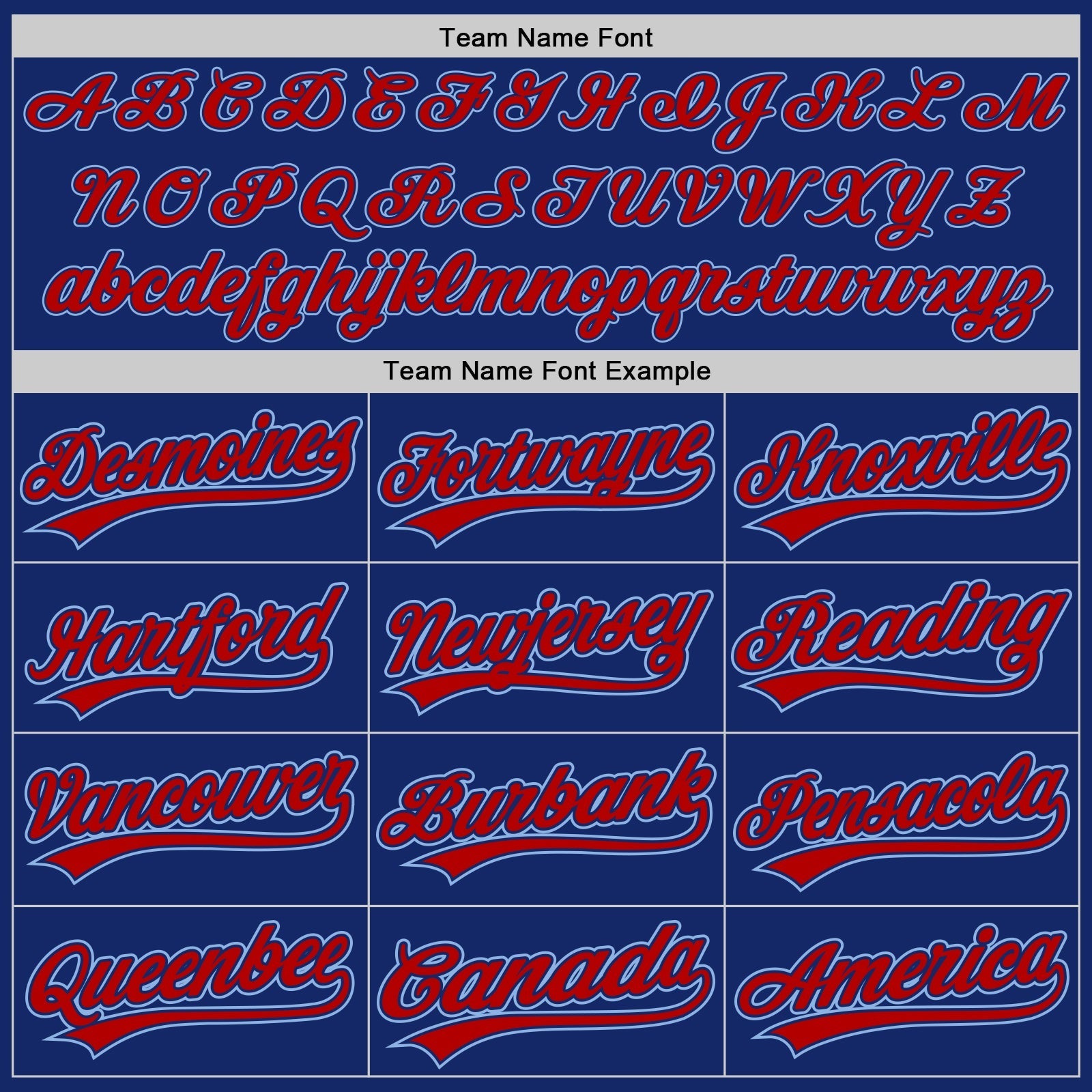 Custom Royal Light Blue-Red Authentic Baseball Jersey baseball jersey product view 4