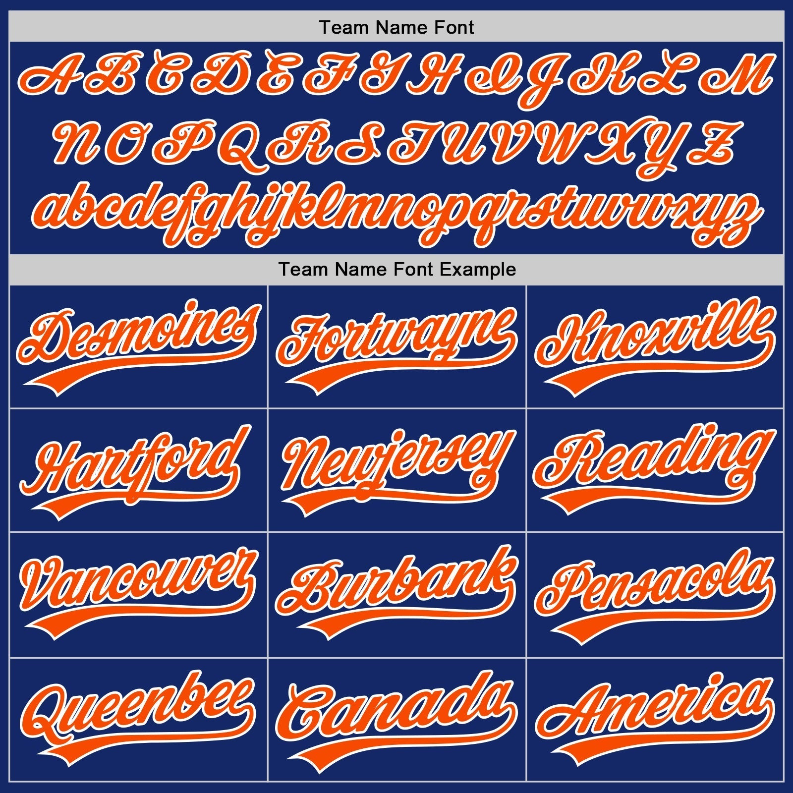 Custom Royal White Pinstripe Orange Authentic Baseball Jersey baseball jersey product view 4