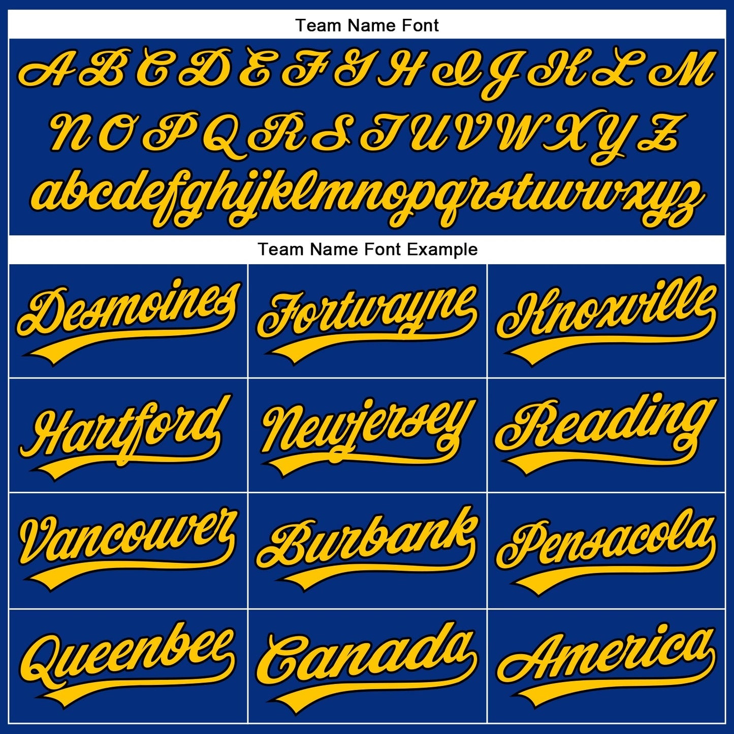 Custom Royal Yellow Pinstripe Black Authentic Baseball Jersey baseball jersey product view 4