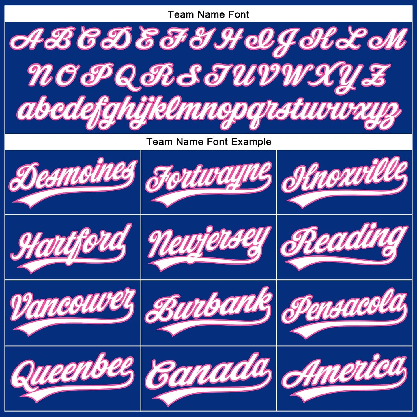 Custom Royal White Pinstripe Pink Authentic Baseball Jersey baseball jersey product view 4