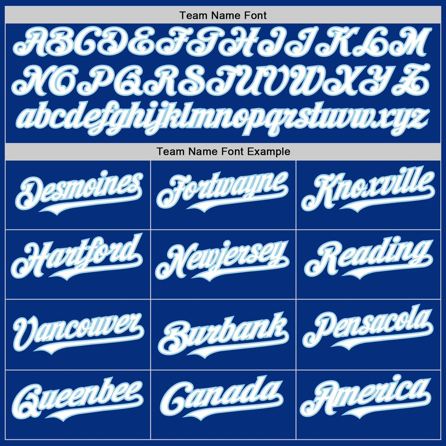 Custom Royal White-Light Blue Authentic Baseball Jersey baseball jersey product view 5