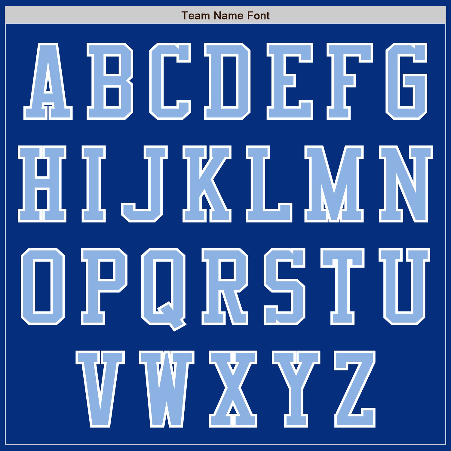 Custom Royal Light Blue-White Authentic Baseball Jersey baseball jersey product view 3