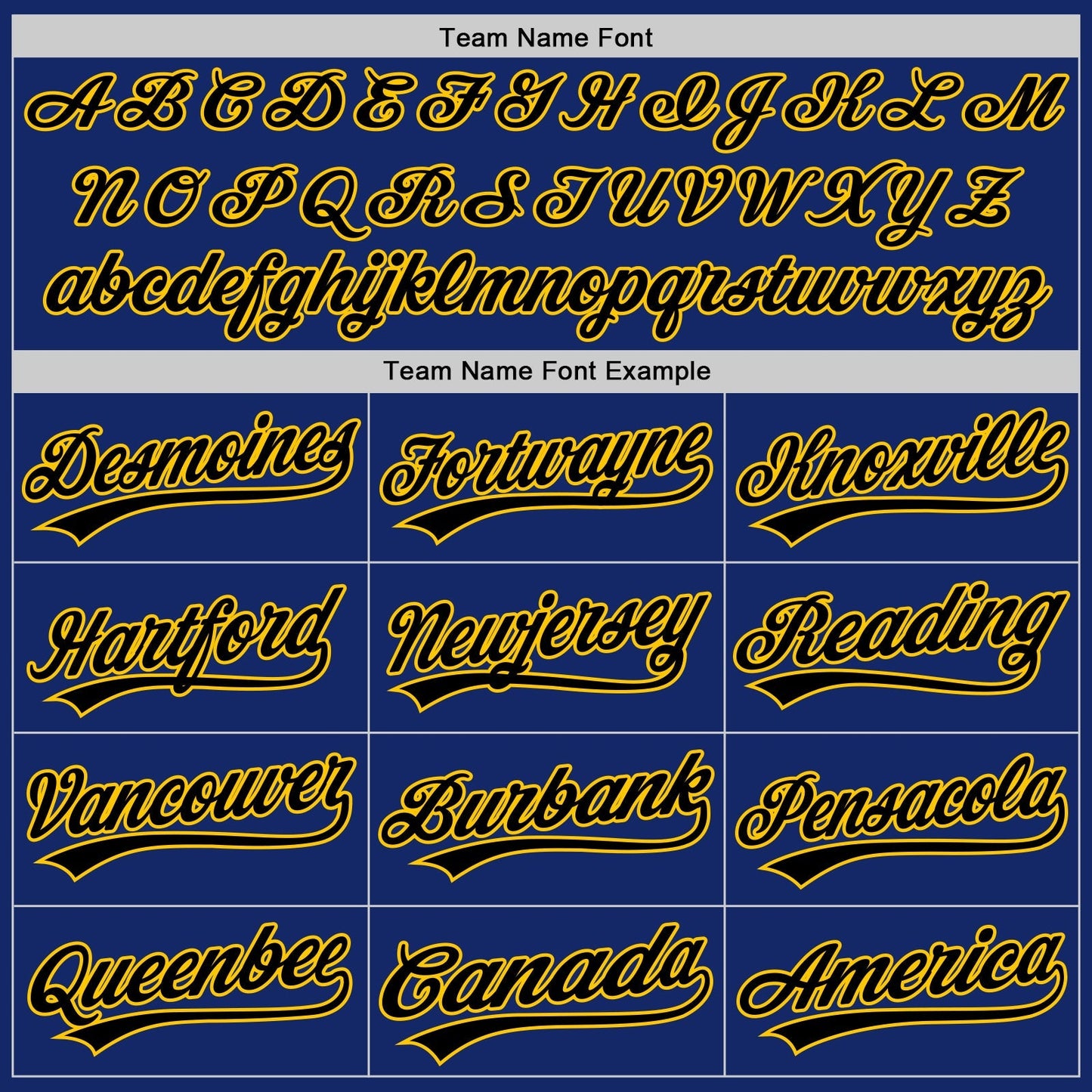 Custom Royal Black-Yellow Authentic Baseball Jersey baseball jersey product view 4