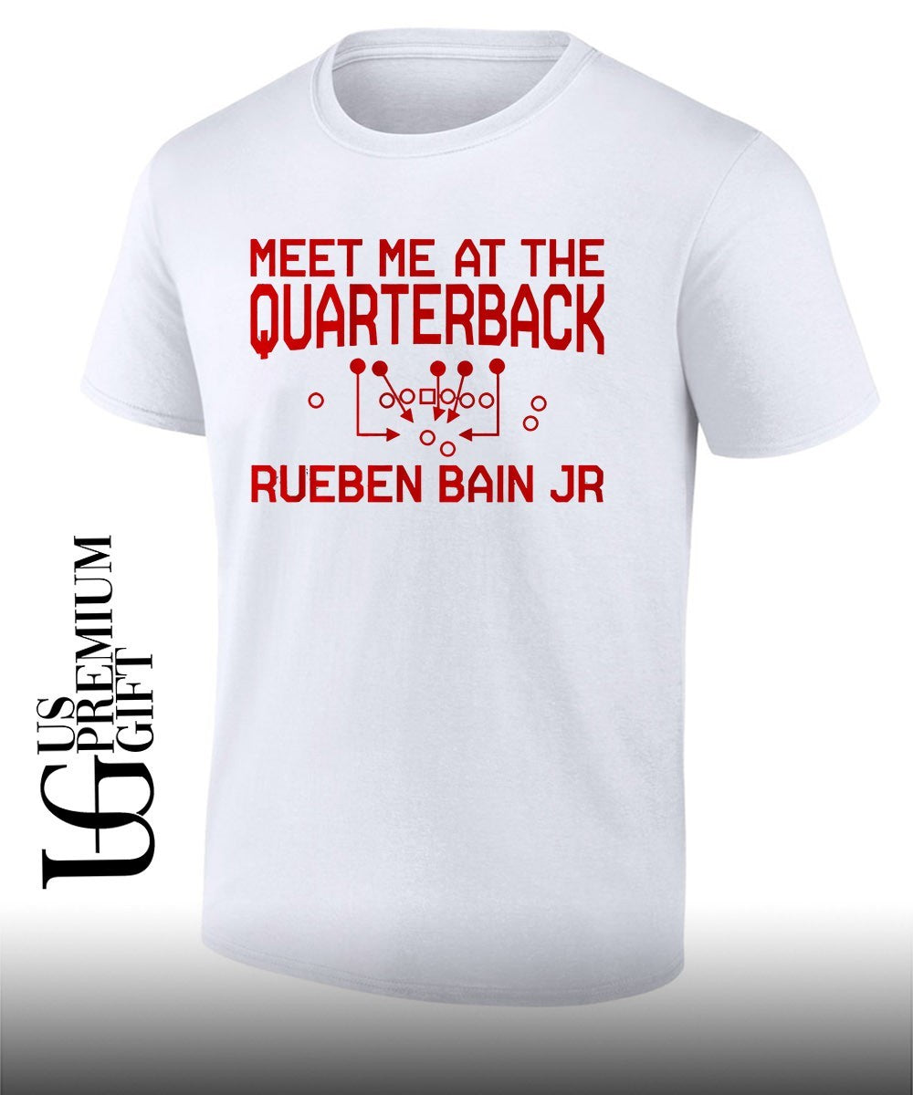 Rueben Bain Jr Tampa Bay Buccaneers Meet Me At The Quarterback shirt Unisex T-shirt, Sweatshirt, Hoodie, Long Sleeve Tee - T-Shirt, Sweatshirt, Hoodie