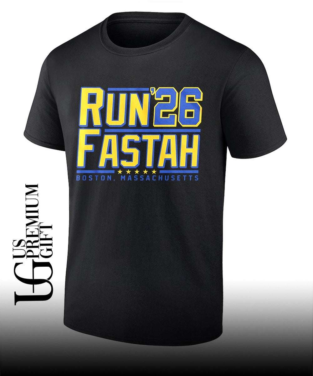 Run Fastah 26 Boston Massachusetts shirt Unisex T-shirt, Sweatshirt, Hoodie, Long Sleeve Tee - T-Shirt, Sweatshirt, Hoodie