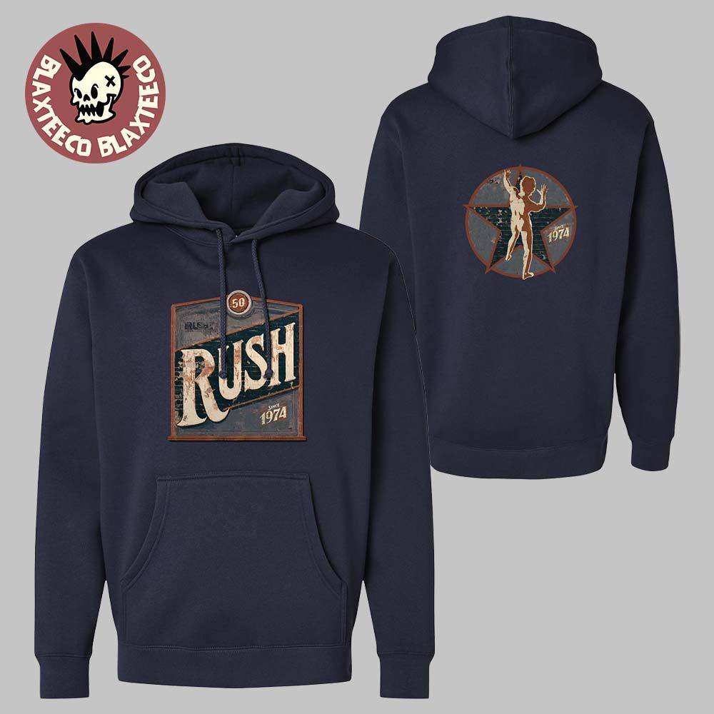 Rush 50th Anniversary Merch R50 Legends Hoodie Unisex T-shirt, Sweatshirt, Hoodie, Long Sleeve Tee - T-Shirt, Sweatshirt, Hoodie