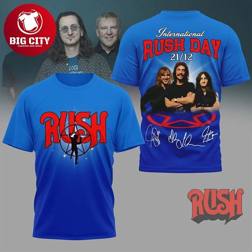 Rush International Rush Day 21 12 Shirt Progressive Rock Two Sided Shirt Unisex T-shirt, Sweatshirt, Hoodie, Long Sleeve Tee - T-Shirt, Sweatshirt, Hoodie