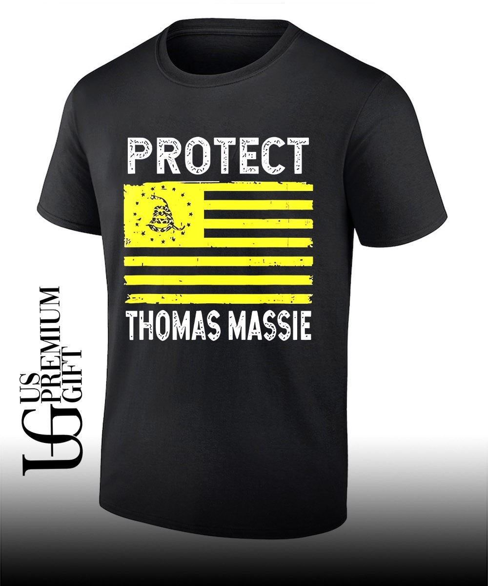 Protect Thomas Massie shirt Unisex T-shirt, Sweatshirt, Hoodie, Long Sleeve Tee - T-Shirt, Sweatshirt, Hoodie