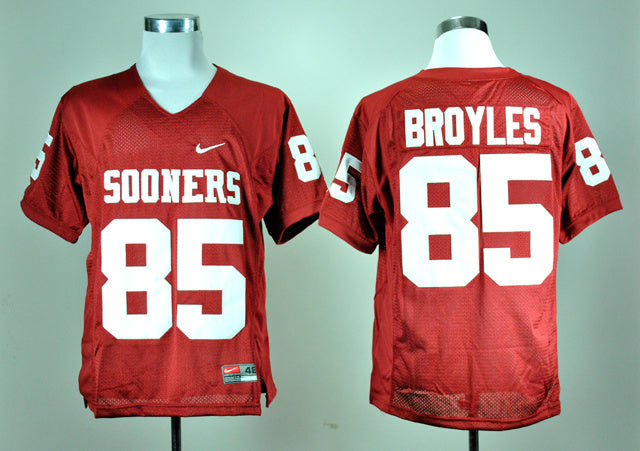 Ryan Bryoles 85 Red College Football Jersey football jersey product view 1