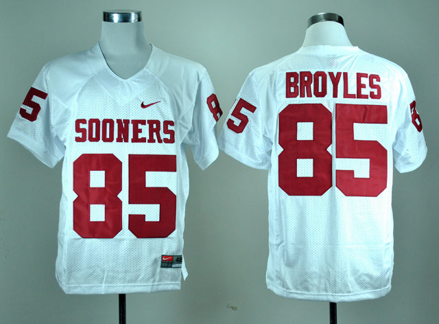 Ryan Bryoles 85 White College Football Jersey football jersey product view 1