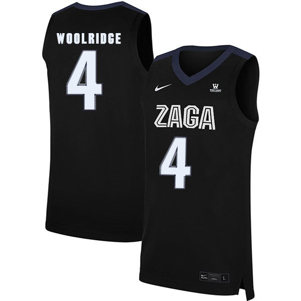 Ryan Woolridge 4 Black College Football Jersey football jersey product view 1