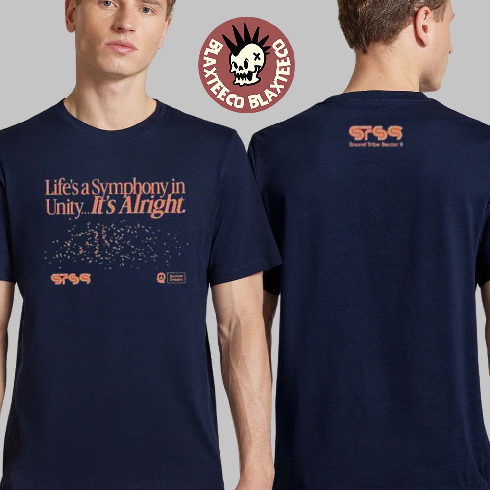 STS9 Sound Tribe Sector Nine Human Dream Tour 2026 New Orleans And Austin Merch Lifes A Symphony T-Shirt - T-Shirt, Sweatshirt, Hoodie