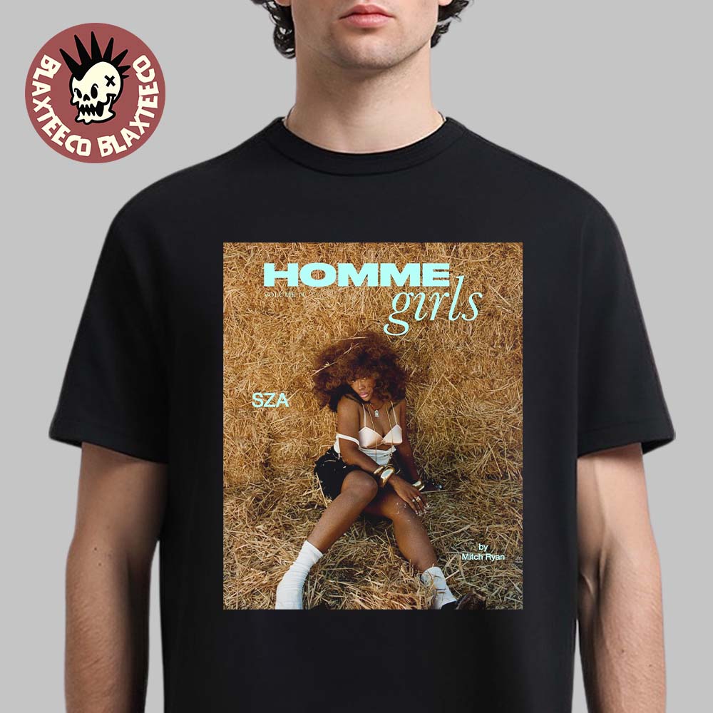 SZA Graces The Cover Of Homme Girls Volume 14 T-Shirt Unisex T-shirt, Sweatshirt, Hoodie, Long Sleeve Tee - T-Shirt, Sweatshirt, Hoodie