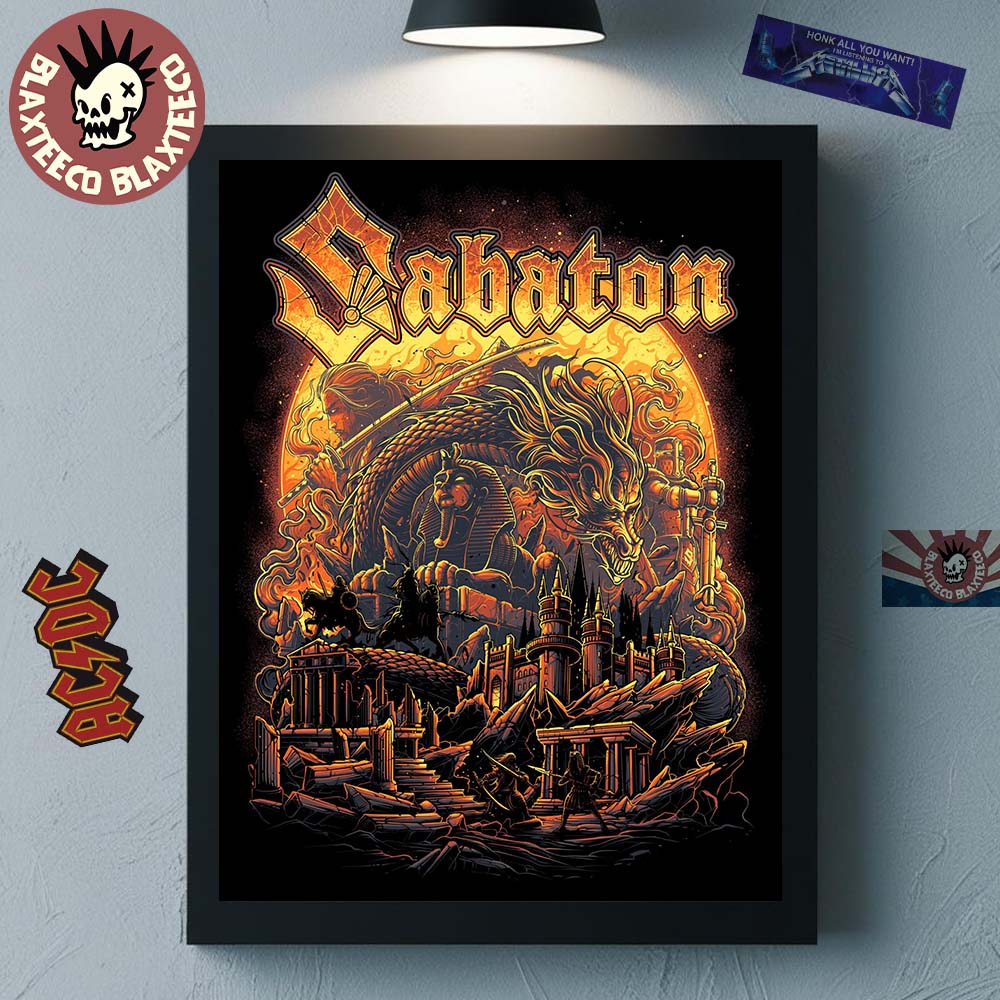 Sabaton Legends Reborn Reimagines Album Artwork Home Decor Poster Canvas Unisex T-shirt, Sweatshirt, Hoodie, Long Sleeve Tee - T-Shirt, Sweatshirt, Hoodie