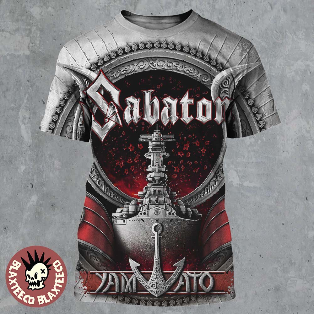 Sabaton New Single Yamato Art All Over Print Shirt Unisex T-shirt, Sweatshirt, Hoodie, Long Sleeve Tee - T-Shirt, Sweatshirt, Hoodie