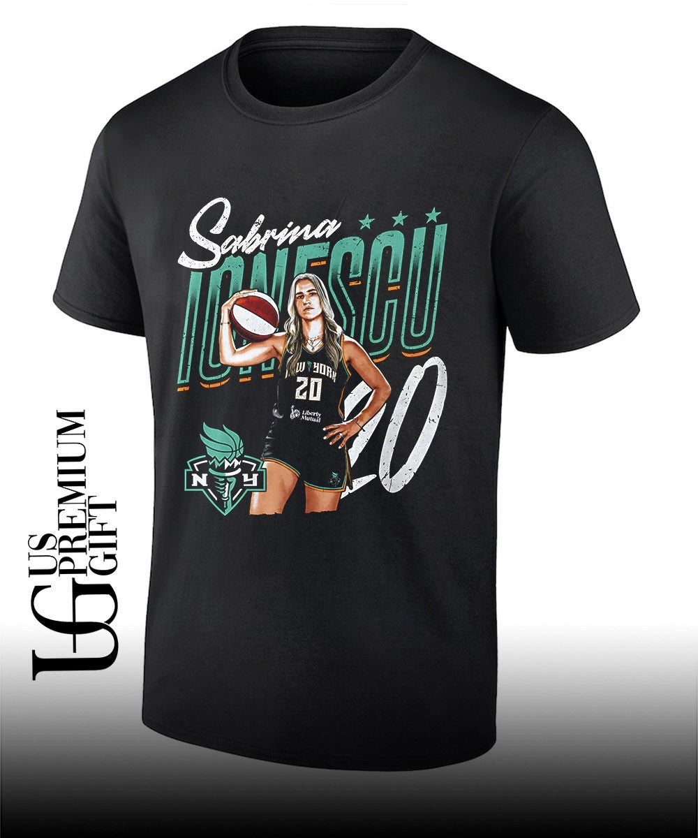 Sabrina Ionescu player New York Liberty basketball 2026 graphic shirt Unisex T-shirt, Sweatshirt, Hoodie, Long Sleeve Tee - T-Shirt, Sweatshirt, Hoodie