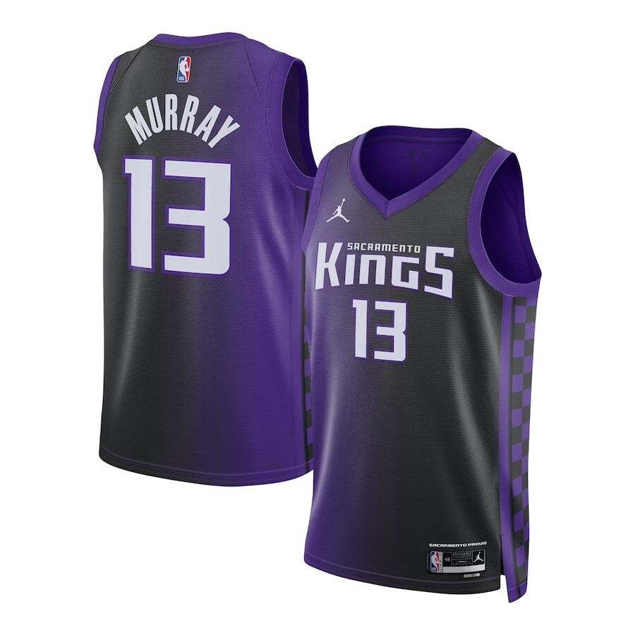 Sacramento Kings #13 Keegan Murray Brand Unisex Swingman Jersey - Statement Edition - Purple basketball jersey product view 1