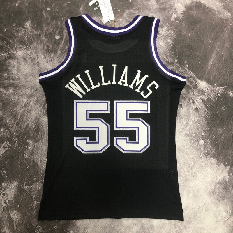 Sacramento Kings #55 Jason Williams sw Kings 01 Season 55 # Style 1 Basketball Jersey basketball jersey product view 1