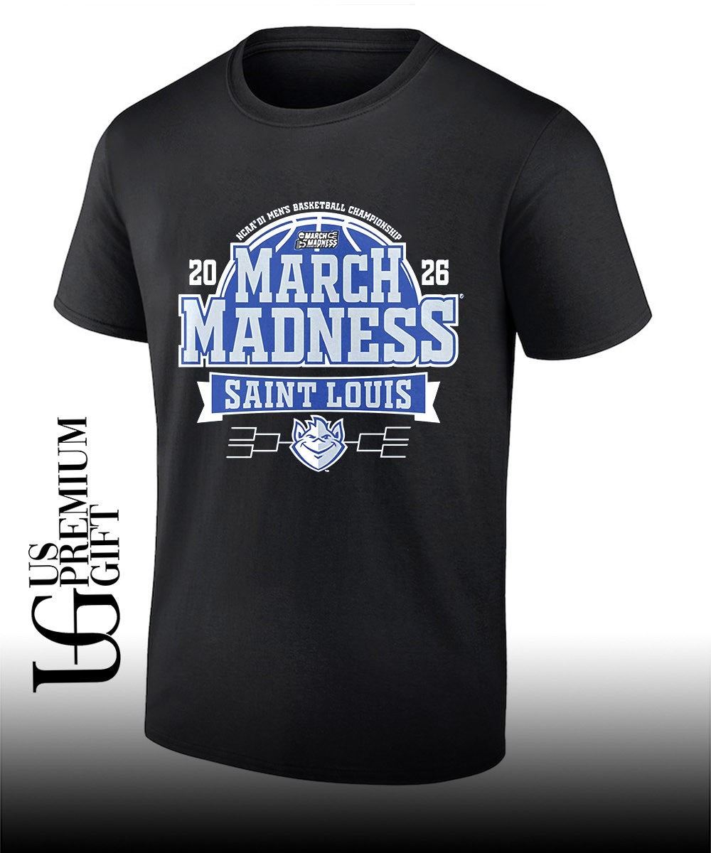 Saint Louis Billikens 2026 NCAA Mens Basketball March Madness Bound shirt Unisex T-shirt, Sweatshirt, Hoodie, Long Sleeve Tee - T-Shirt, Sweatshirt, Hoodie