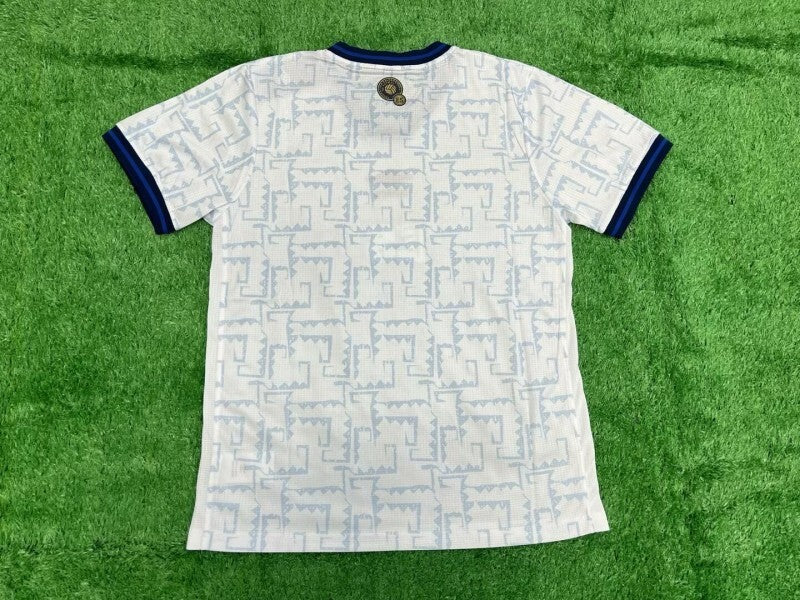 Salvador White Style 1 Soccer Jersey sports jersey product view 1