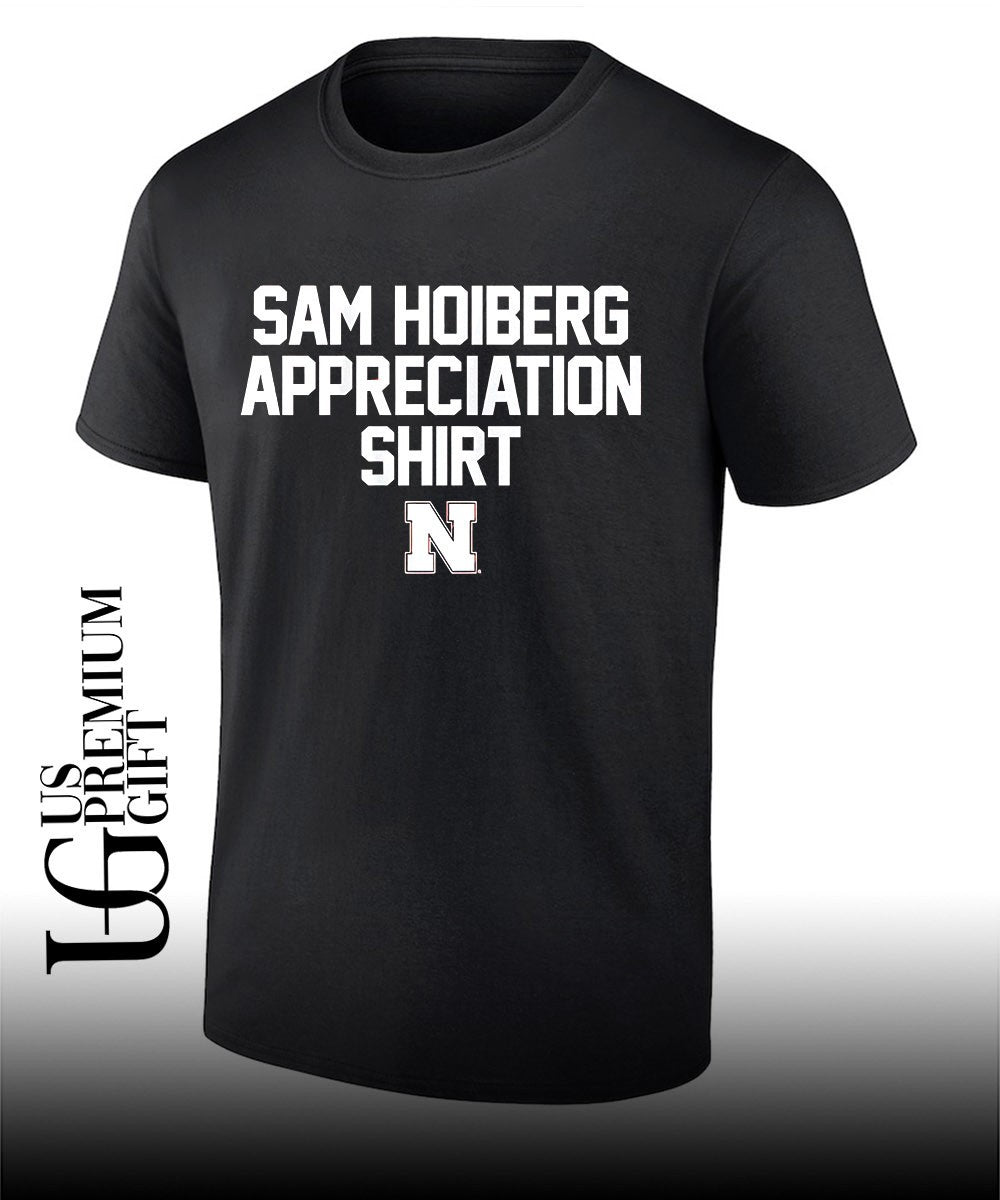 Sam Hoiberg appreciation shirt Nebraska Cornhuskers mens basketball shirt Unisex T-shirt, Sweatshirt, Hoodie, Long Sleeve Tee - T-Shirt, Sweatshirt, Hoodie