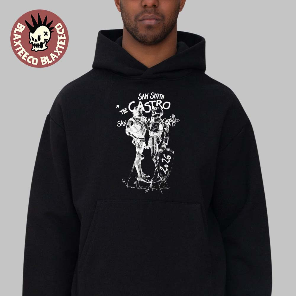 Sam Smith To Be Free San Francisco Tour 2026 The Castro Theatre Merch Two Knights Hoodie Unisex T-shirt, Sweatshirt, Hoodie, Long Sleeve Tee - T-Shirt, Sweatshirt, Hoodie