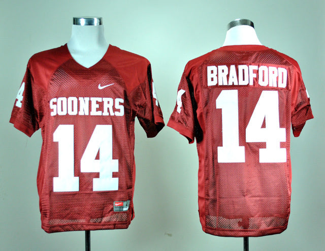 Sam Bradford 14 Red College Football Jersey football jersey product view 1