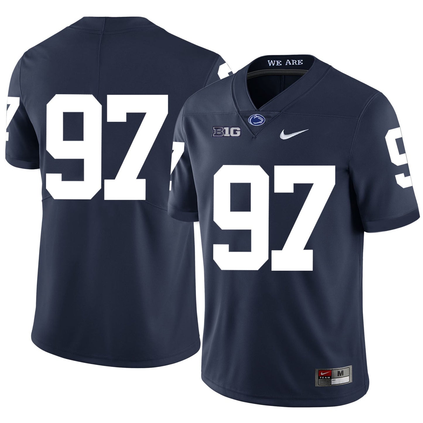 Sam Ficken 97 Navy College Football Jersey football jersey product view 1