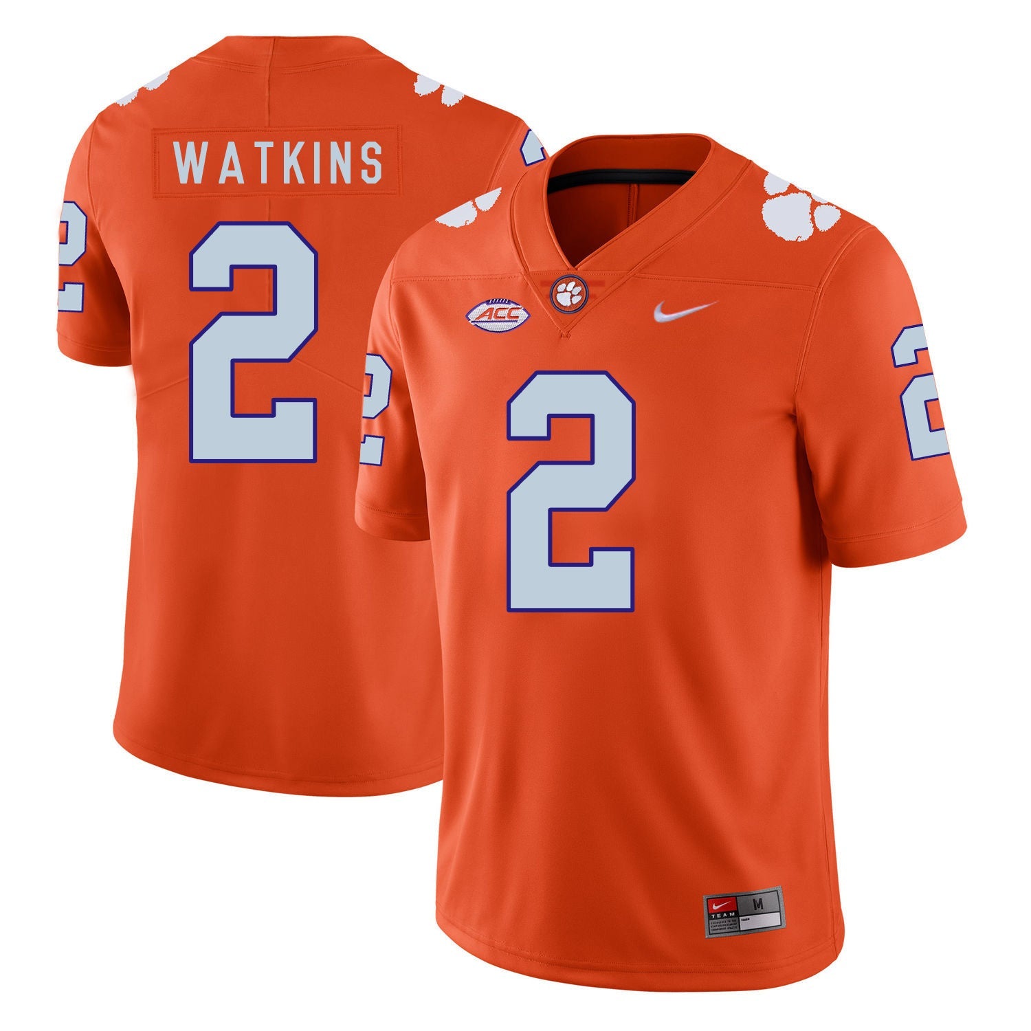 Sammy Watkins 2 Orange Style 1 College Football Jersey football jersey product view 1