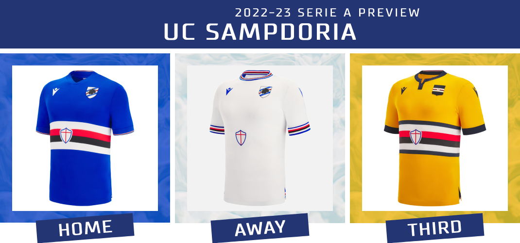 Sampdoria_conew1 Soccer Jersey sports jersey product view 1