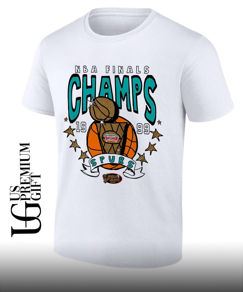 San Antonio Spurs 1999 NBA Finals Champions Hardwood Classics History shirt Unisex T-shirt, Sweatshirt, Hoodie, Long Sleeve Tee - T-Shirt, Sweatshirt, Hoodie