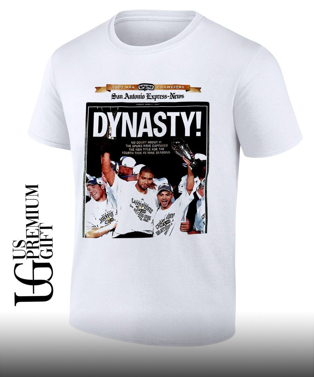 San Antonio Spurs 2007 NBA Finals Dynasty photo shirt Unisex T-shirt, Sweatshirt, Hoodie, Long Sleeve Tee - T-Shirt, Sweatshirt, Hoodie