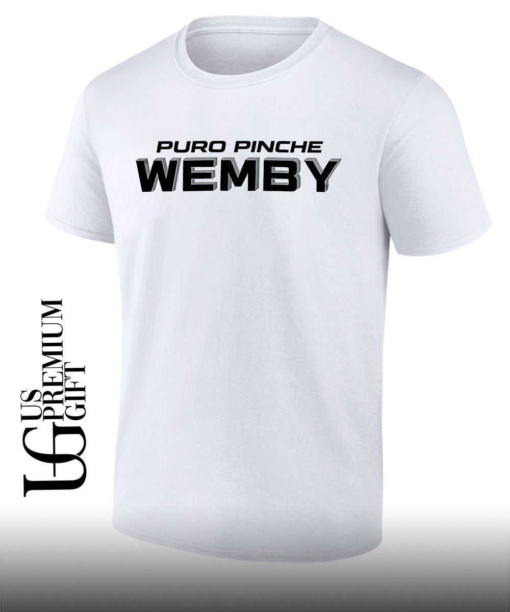 San Antonio Spurs 2026 Puro Pinche WEMBY shirt Unisex T-shirt, Sweatshirt, Hoodie, Long Sleeve Tee - T-Shirt, Sweatshirt, Hoodie