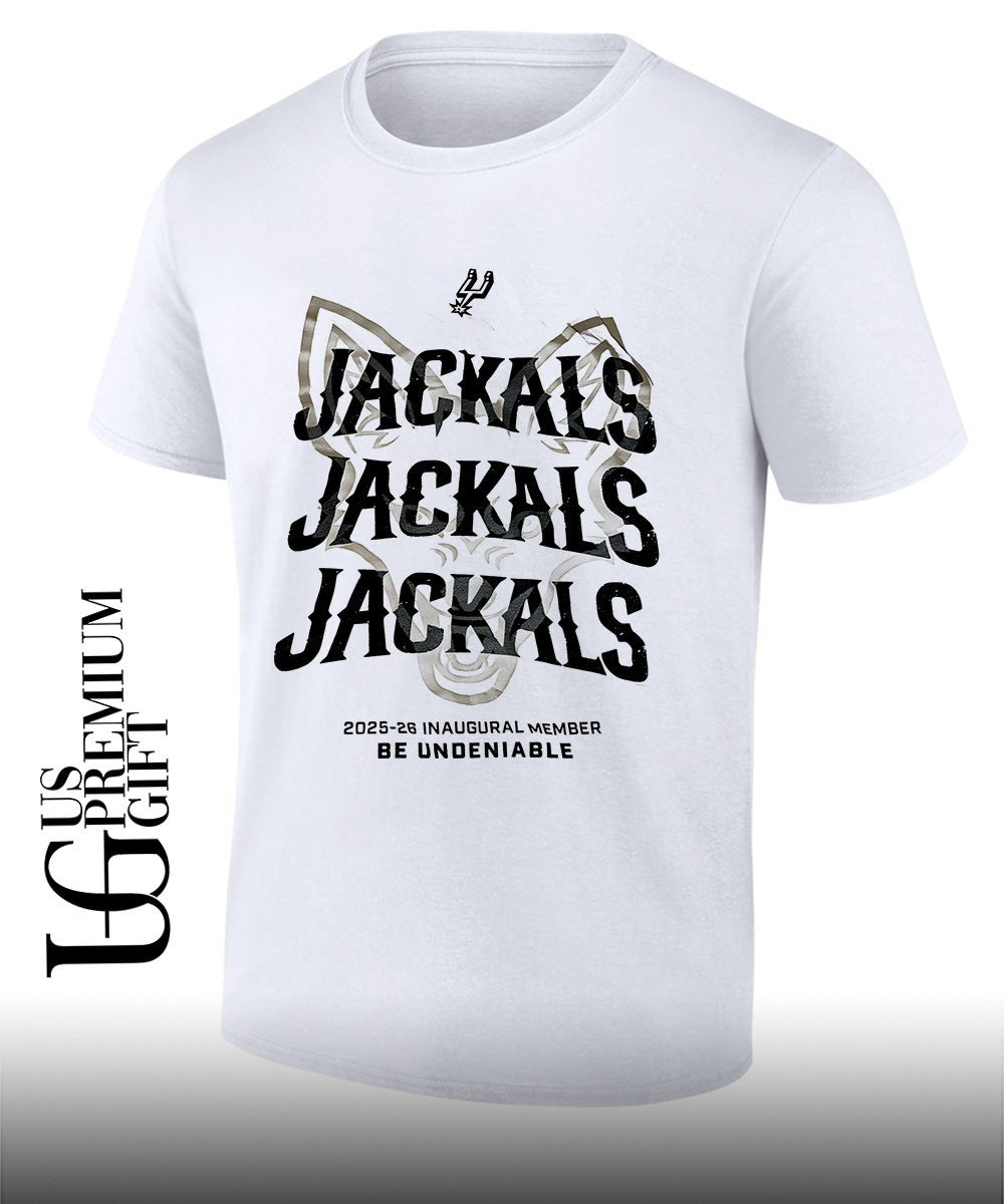 San Antonio Spurs Jackals Jackal Jackal 2025-26 Inaugural Member Be Undeniable shirt Unisex T-shirt, Sweatshirt, Hoodie, Long Sleeve Tee - T-Shirt, Sweatshirt, Hoodie