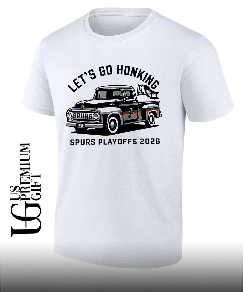 San Antonio Spurs Lets Go Honking Go Spurs Go 2026 NBA Playoffs Honking graphic shirt Unisex T-shirt, Sweatshirt, Hoodie, Long Sleeve Tee - T-Shirt, Sweatshirt, Hoodie