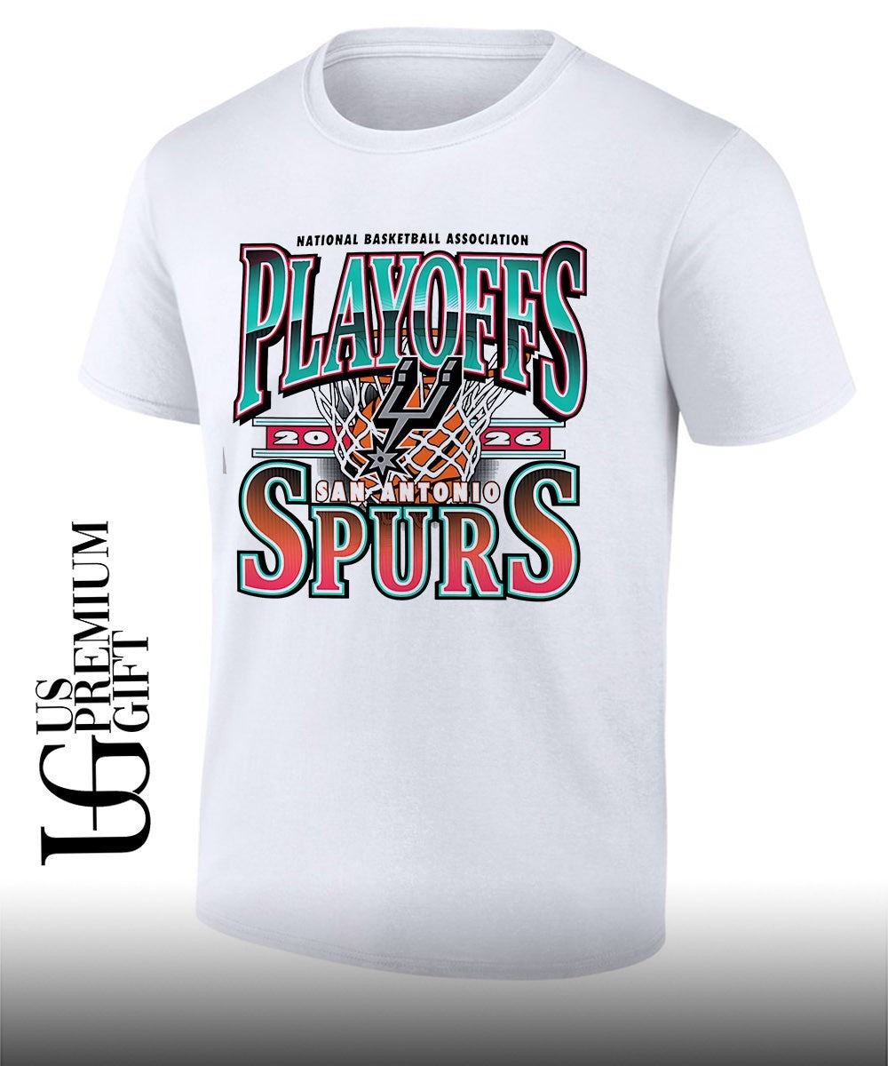 San Antonio Spurs NBA 2026 Playoffs Hardwood Classic shirt Unisex T-shirt, Sweatshirt, Hoodie, Long Sleeve Tee - T-Shirt, Sweatshirt, Hoodie
