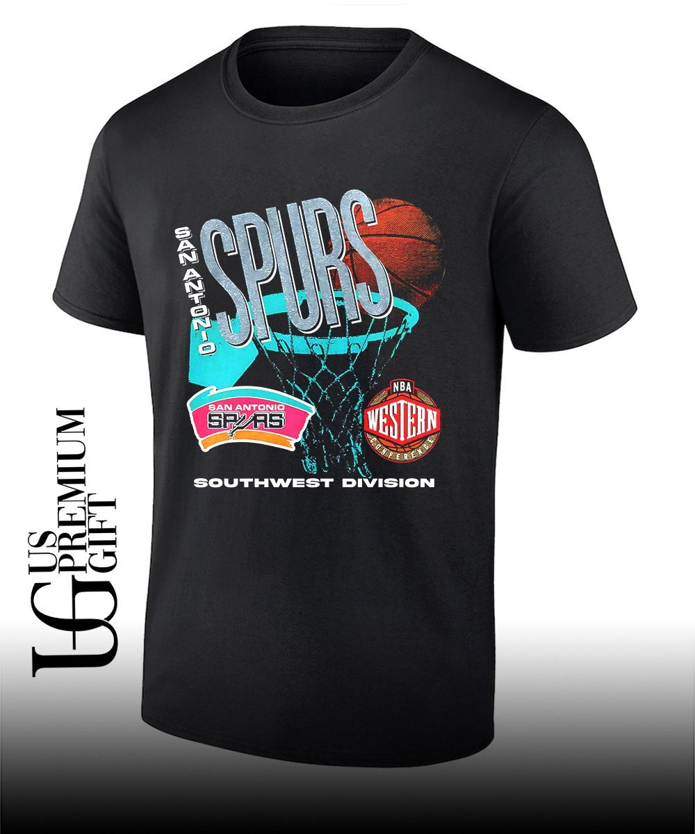 San Antonio Spurs NBA Western Conference Southwest Division 2026 shirt Unisex T-shirt, Sweatshirt, Hoodie, Long Sleeve Tee - T-Shirt, Sweatshirt, Hoodie