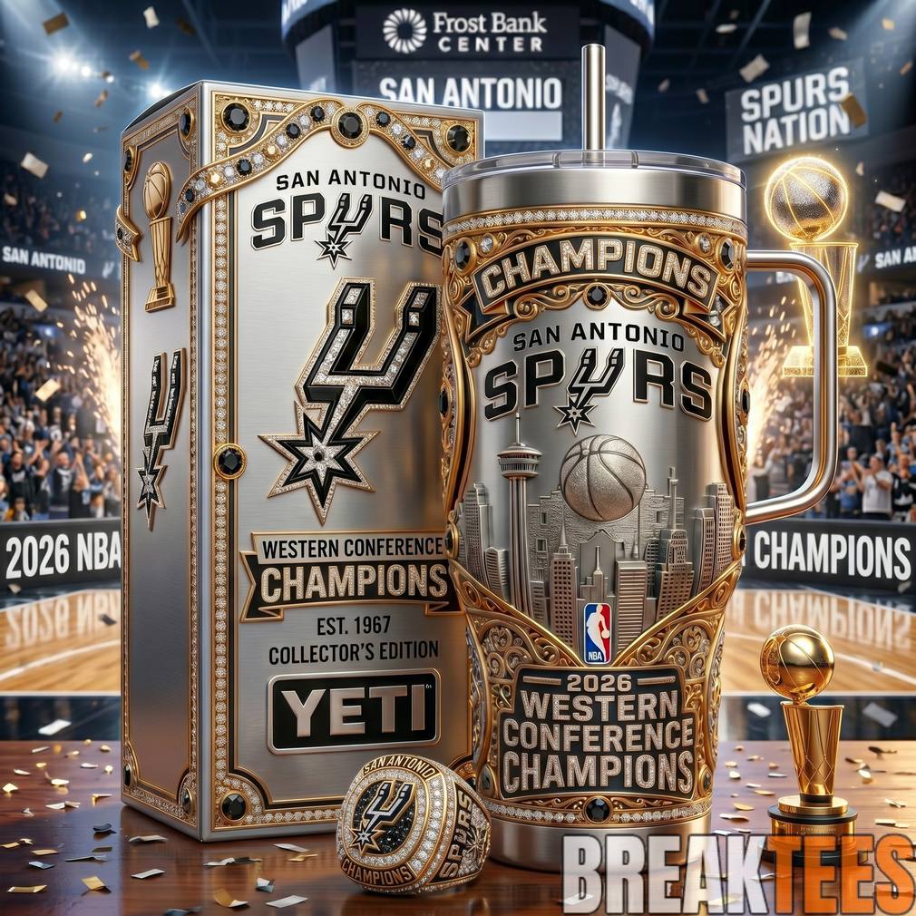 San Antonio Spurs Western Conference Champions 2026 Tumbler Unisex T-shirt, Sweatshirt, Hoodie, Long Sleeve Tee - T-Shirt, Sweatshirt, Hoodie