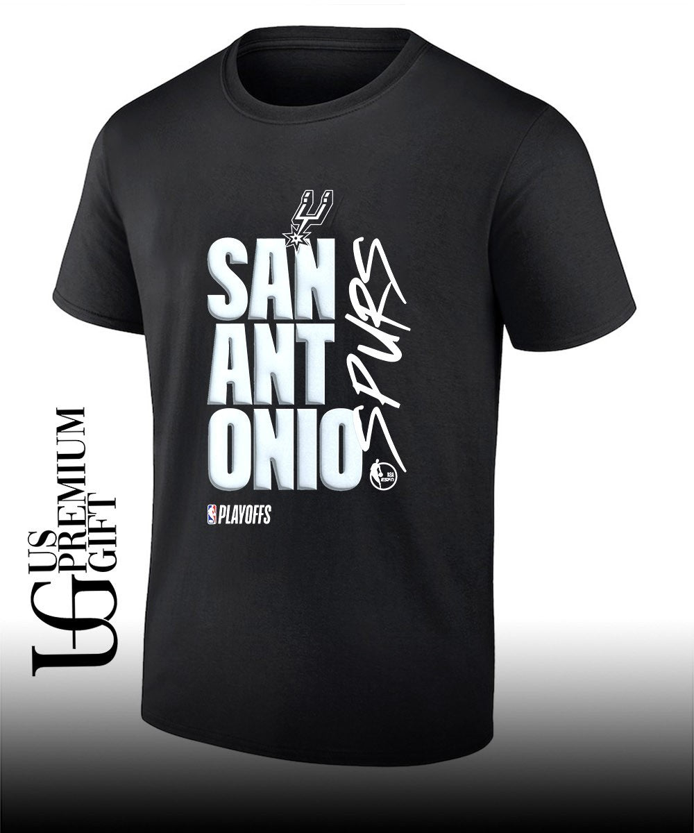San Antonio Spurs basketball 2026 NBA Playoff logo shirt Unisex T-shirt, Sweatshirt, Hoodie, Long Sleeve Tee - T-Shirt, Sweatshirt, Hoodie