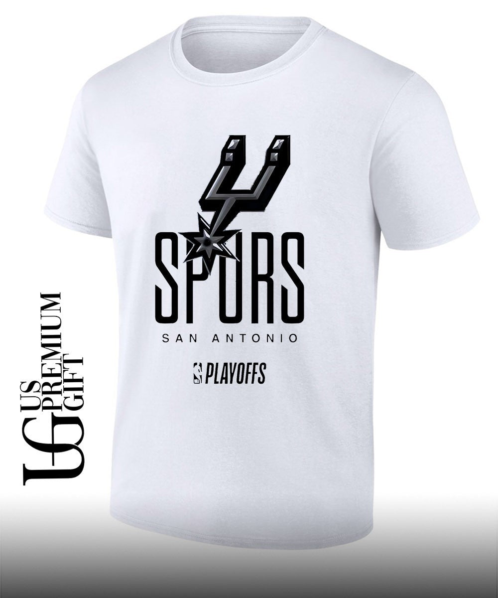 San Antonio Spurs basketball NBA Playoff 2026 logo shirt Unisex T-shirt, Sweatshirt, Hoodie, Long Sleeve Tee - T-Shirt, Sweatshirt, Hoodie