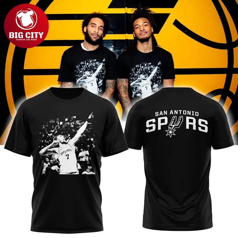 San Antonio Spurs x Luke Limited Two Sided Shirt Unisex T-shirt, Sweatshirt, Hoodie, Long Sleeve Tee - T-Shirt, Sweatshirt, Hoodie