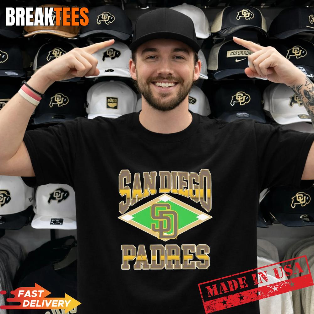 San Diego Padres Field Diamond Baseball Shirt Unisex T-shirt, Sweatshirt, Hoodie, Long Sleeve Tee - T-Shirt, Sweatshirt, Hoodie