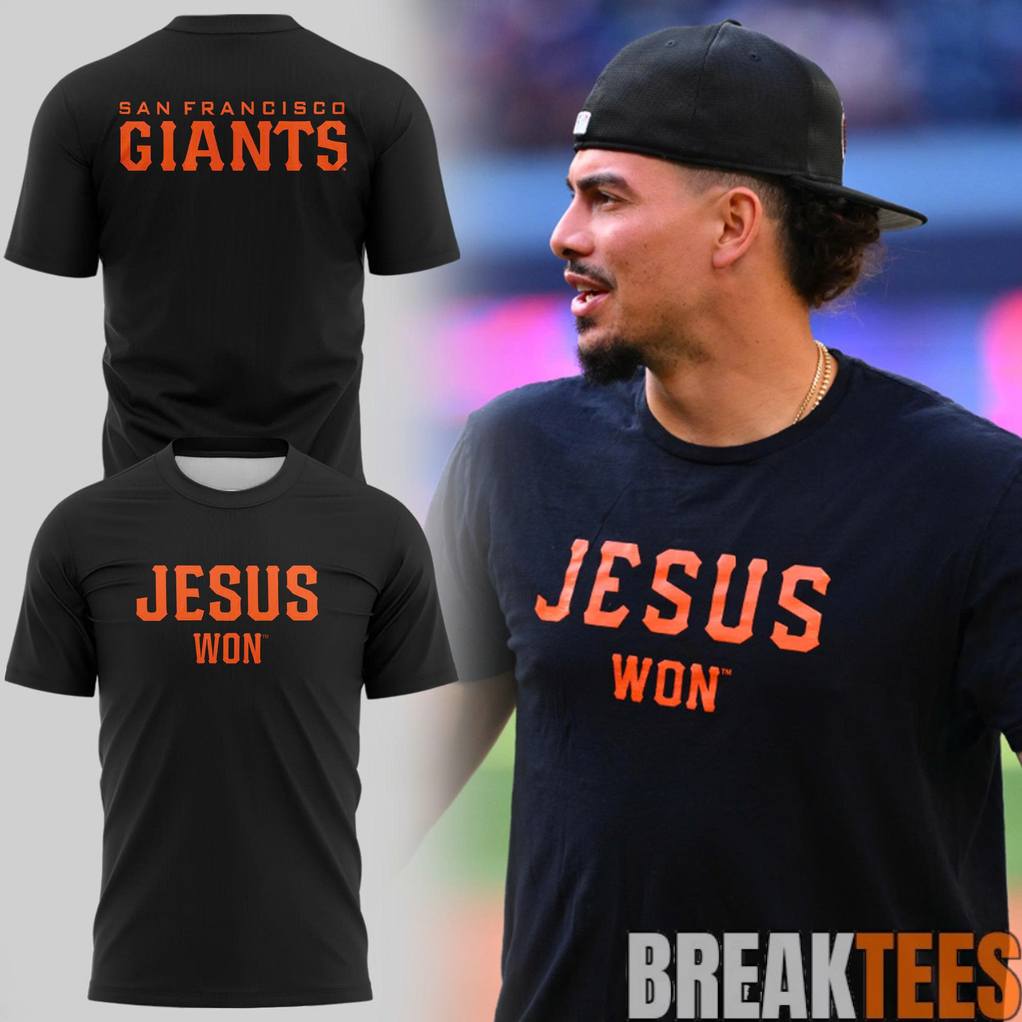 San Francisco Giants Jesus Won Shirt Unisex T-shirt, Sweatshirt, Hoodie, Long Sleeve Tee - T-Shirt, Sweatshirt, Hoodie