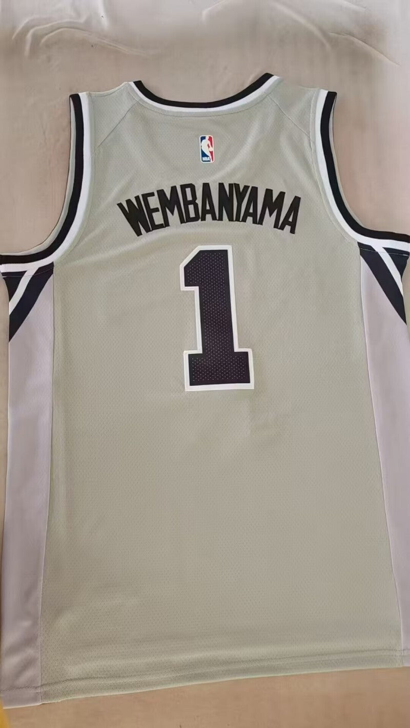 San Antonio Spurs Spurs 1 City Edition Style 1 Basketball Jersey basketball jersey product view 1