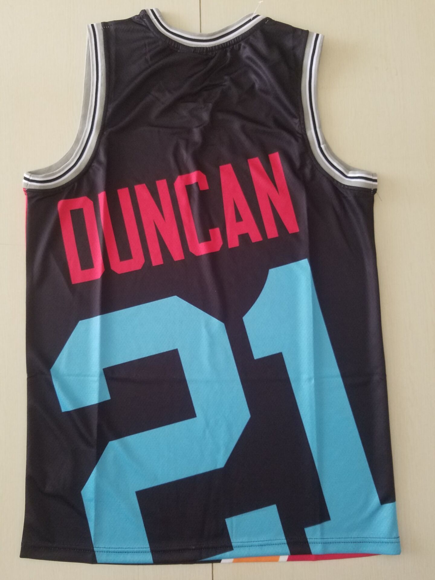 San Antonio Spurs Spurs 21Mitchell&ness Jersey Style 1 Basketball Jersey basketball jersey product view 1