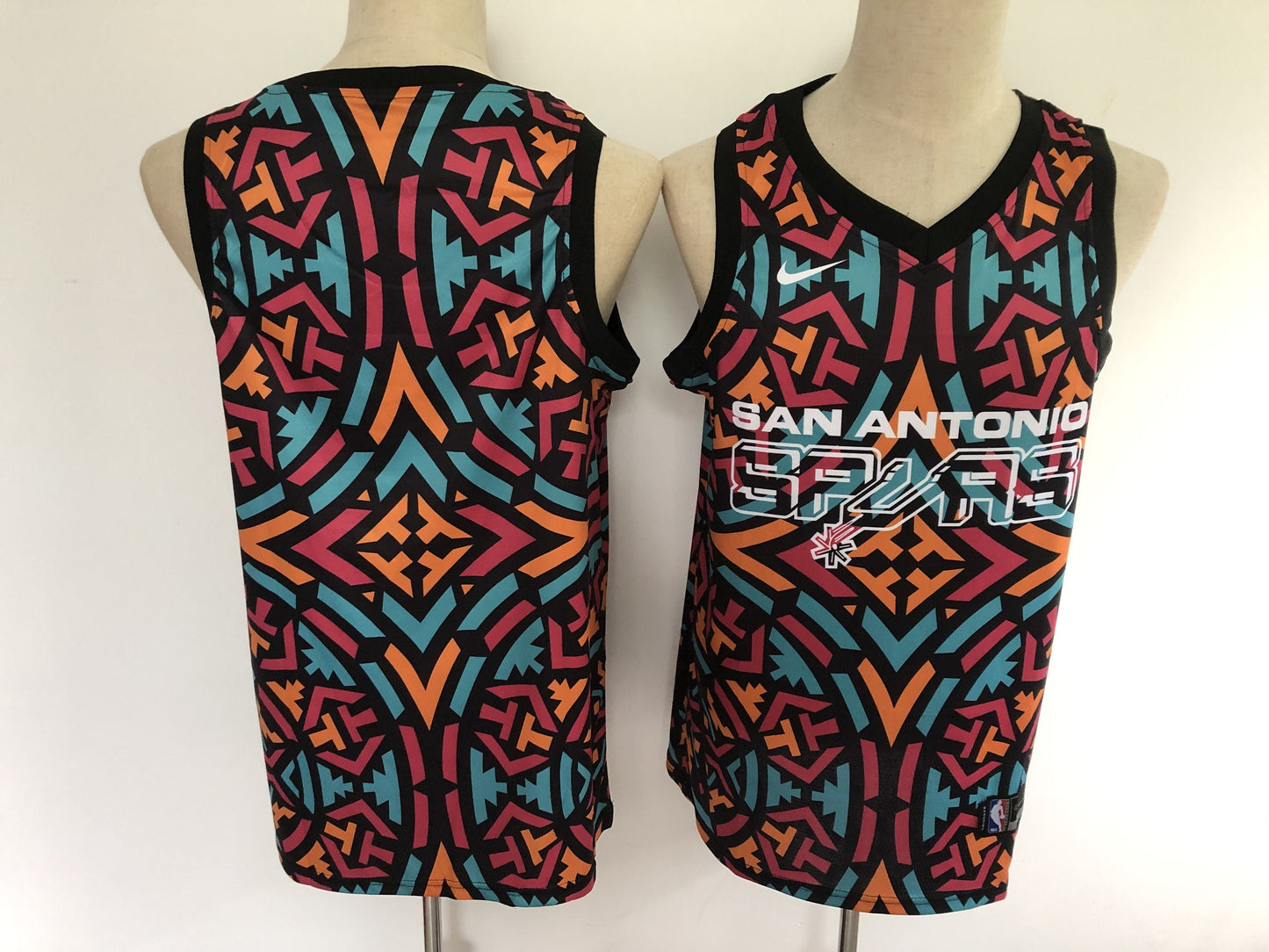 San Antonio Spurs Spurs Salute New Basketball Jersey basketball jersey product view 1