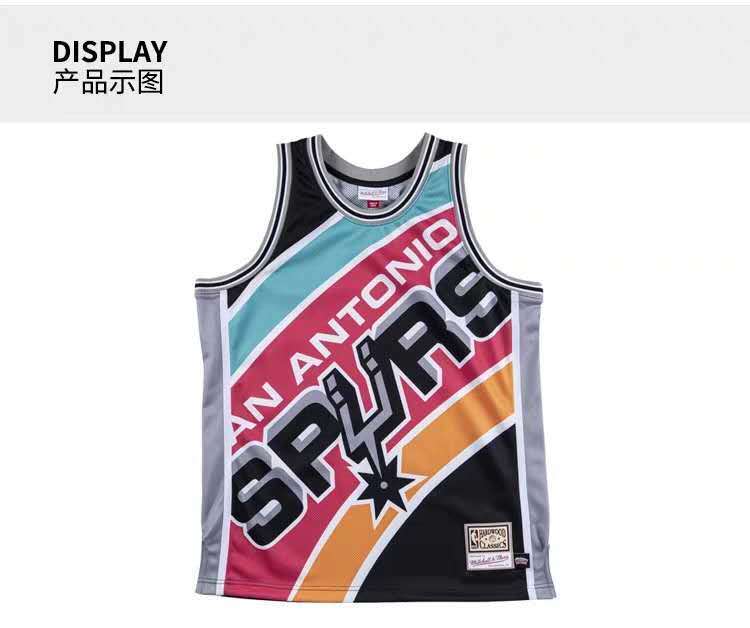 San Antonio Spurs Style 2 Basketball Jersey basketball jersey product view 1