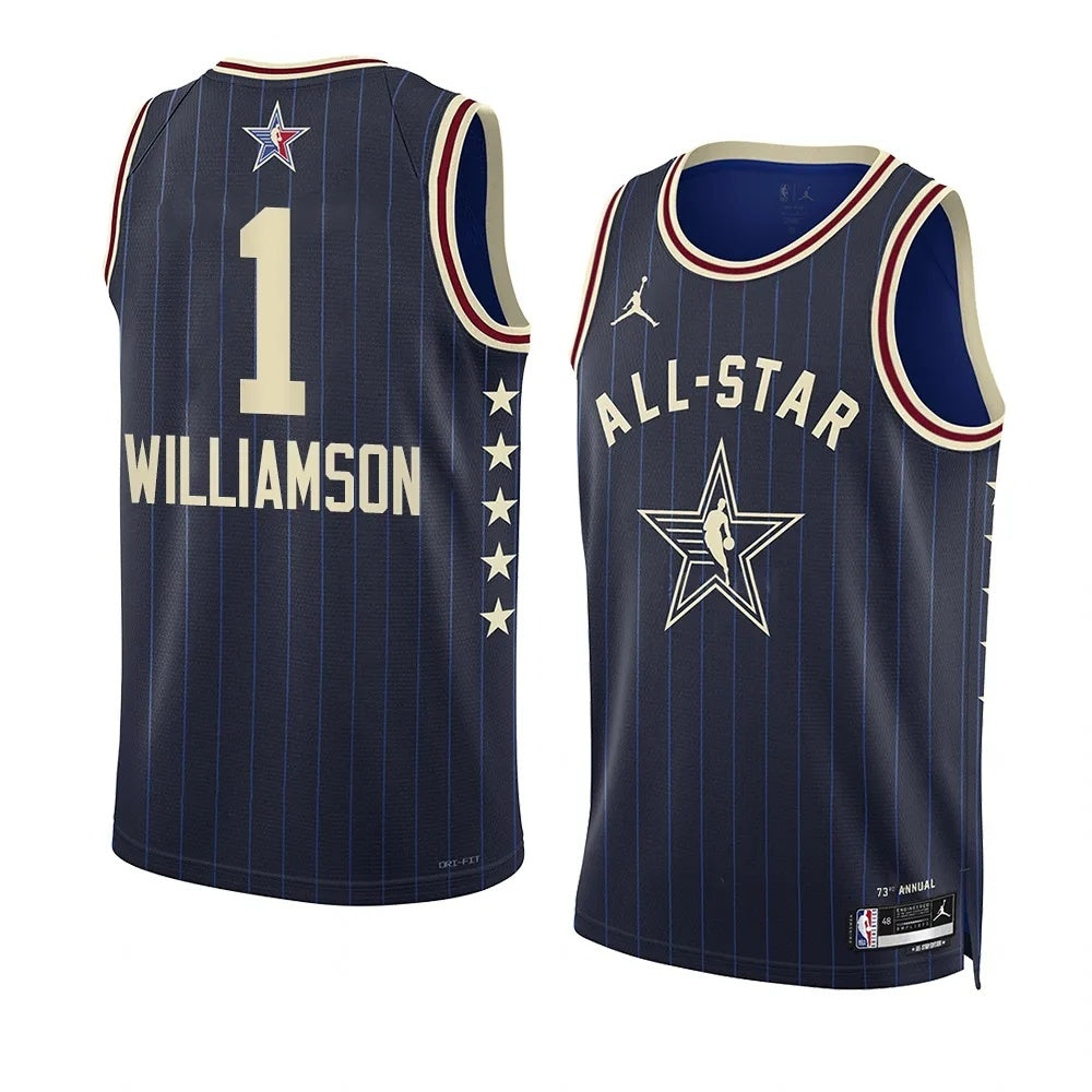 San Antonio Spurs #1 Victor Wembanyama 2024 NBA All-Star Swingman Jersey Style 2 Basketball Jersey basketball jersey product view 1