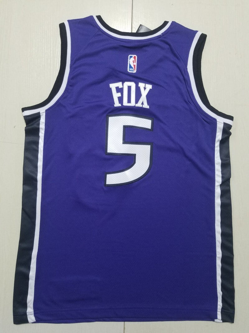 San Antonio Spurs #5 Dejounte Murray Kings 5 Blue City s-xxl Style 1 Basketball Jersey basketball jersey product view 1